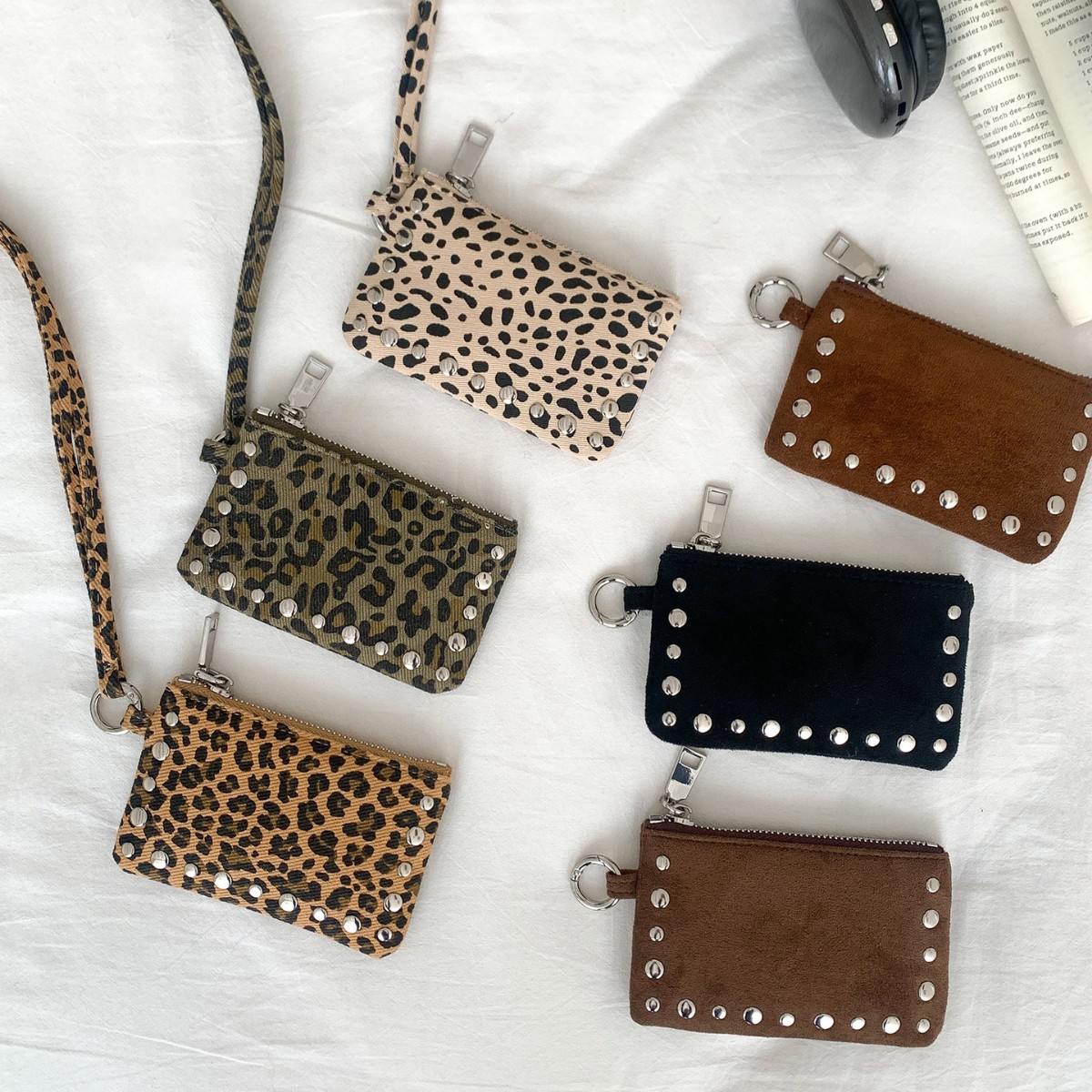 NEW Studded Shoulder Bag Mini  - đánh giá và giá Index Card Holder