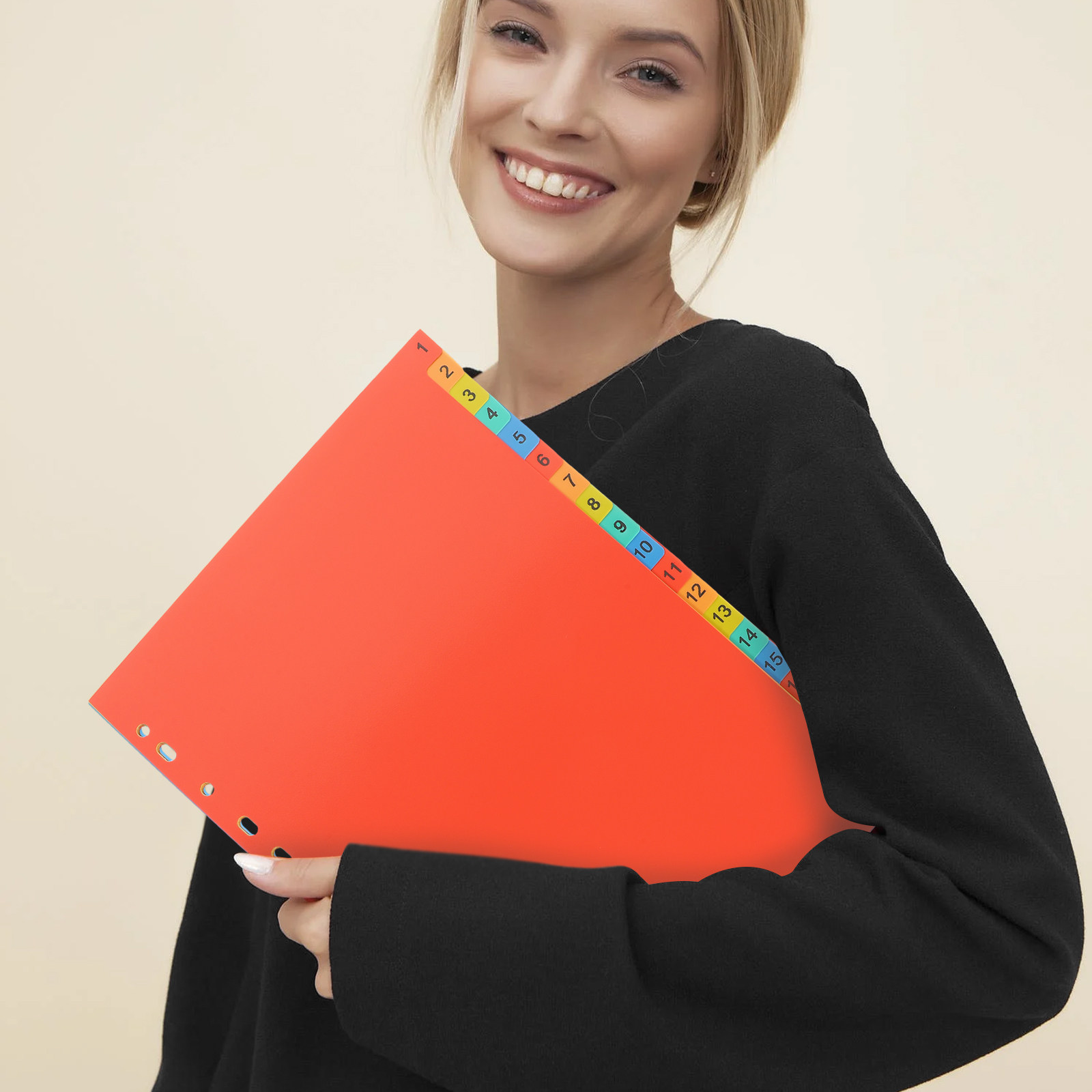 20 Sheets A4 Index Divider Pla - đánh giá và giá Tab Divider A4