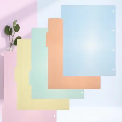 10Pcs Professional Plastic Ind - đánh giá và giá Tab Divider A4
