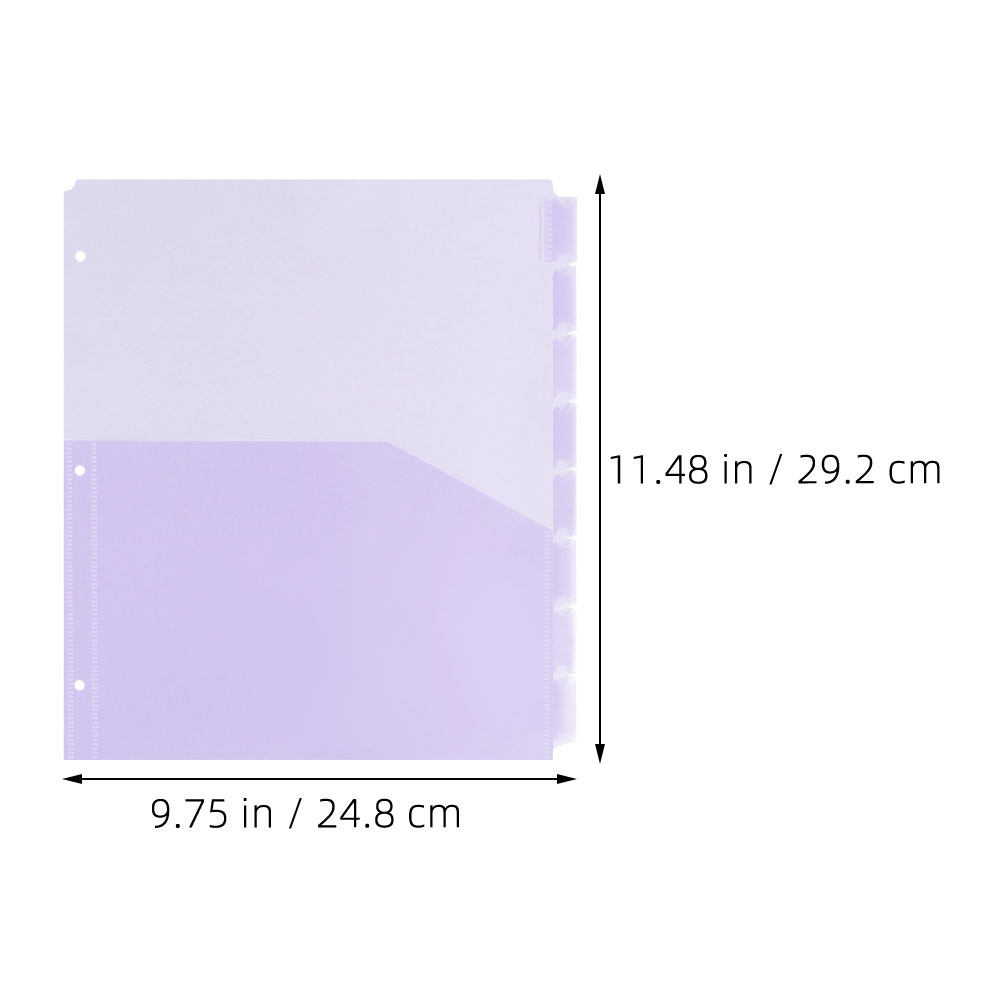 2Sets Divider for Binders A4 3 - đánh giá và giá Tab Divider A4