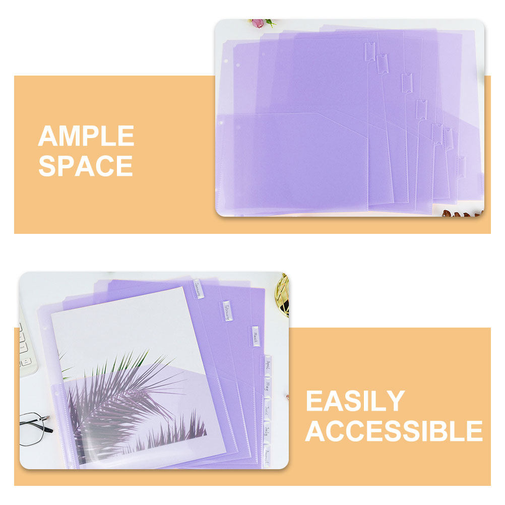 2Sets Divider for Binders A4 3 - đánh giá và giá Tab Divider A4