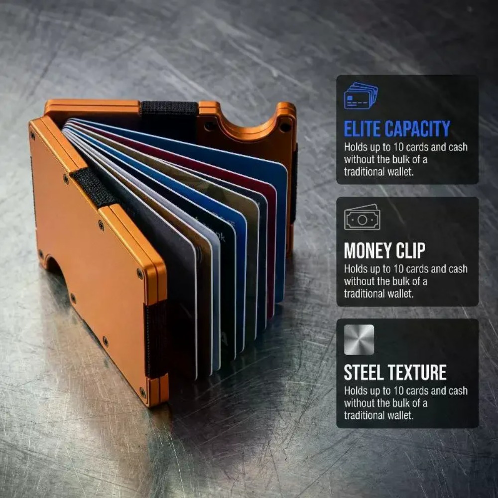 Aluminum Alloy Rfid Blocking C - đánh giá và giá Index Card Holder