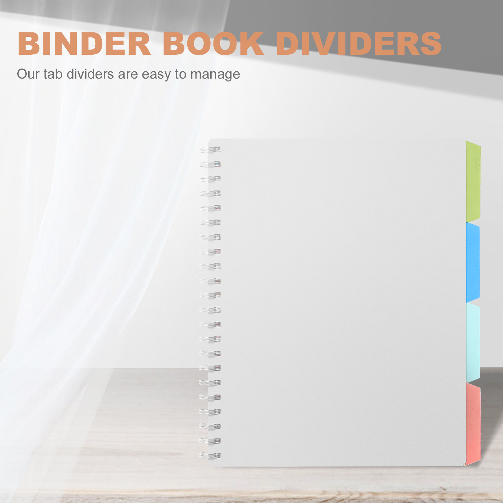 4Sets Sturdy Plastic Notepad D - đánh giá và giá Tab Divider A4