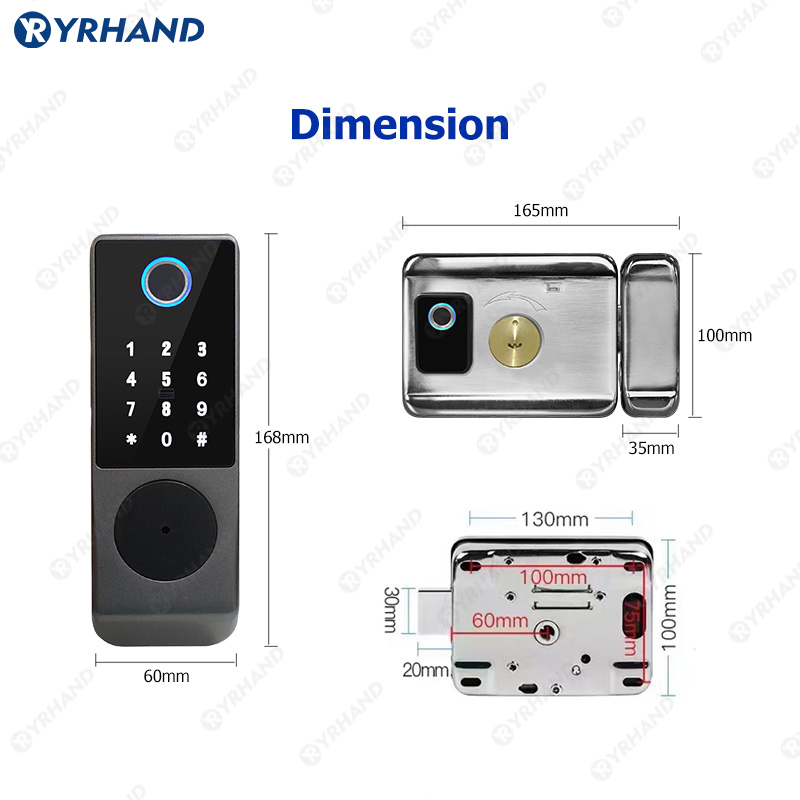 Tuya Smart lock Waterproof Wif - đánh giá và giá Letter Opener Brass