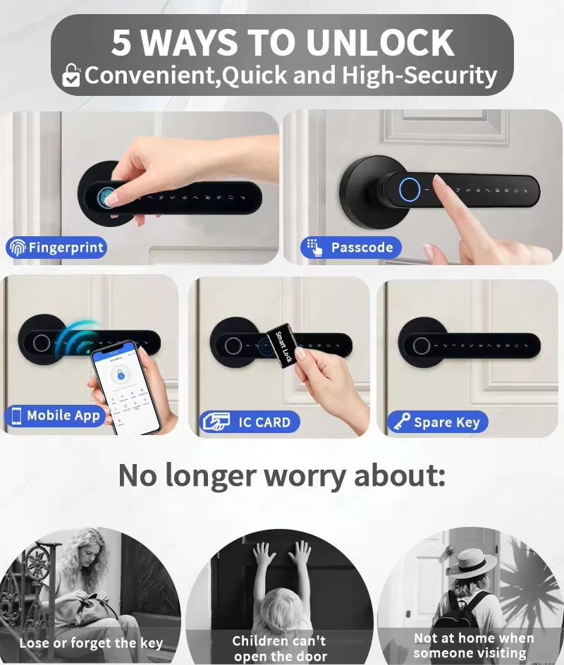 TTLock Smart Digital Door Lock - đánh giá và giá Letter Opener Brass