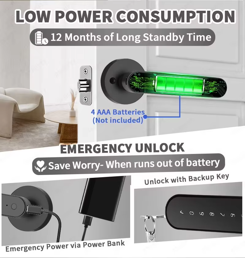 TTLock Smart Digital Door Lock - đánh giá và giá Letter Opener Brass